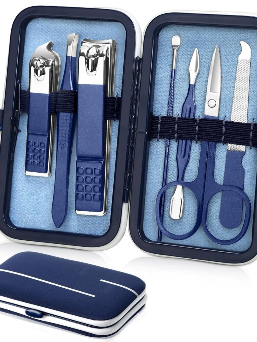 Travel Manicure Set Pedicure Kit Nail Clippers Set Grooming Kit